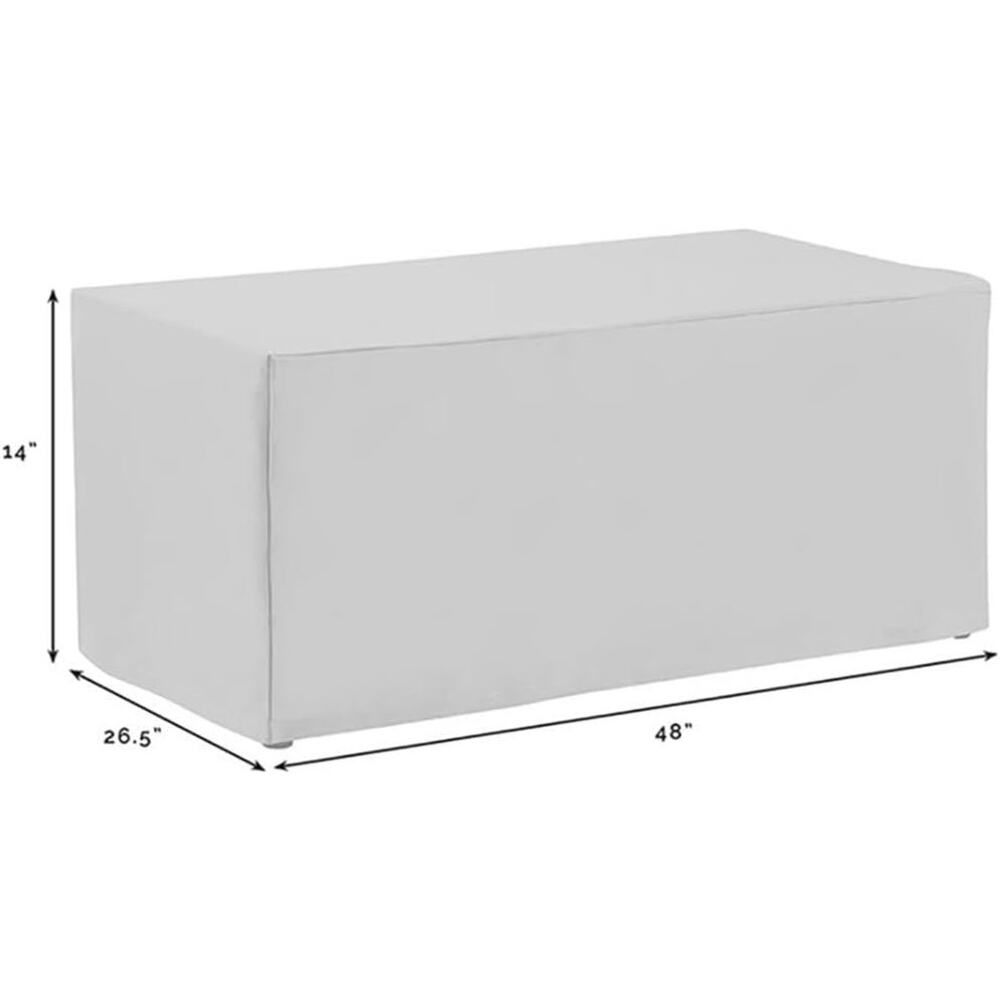 NWT Crosley Furniture Patio Furniture Covers, Waterproof Coffee Table Cover-Tan